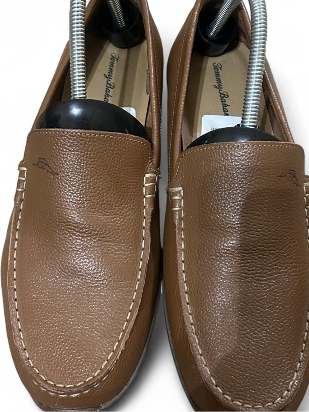 Tommy Bahama Men’s Brown Slip-On Loafers